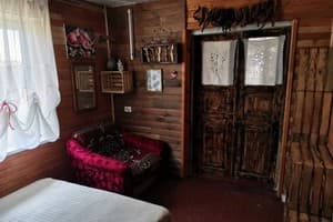 Частная усадьба Дім мандрівника. Эконом двухместный Горница с печкой 2