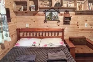 Частная усадьба Дім мандрівника. Стандарт двухместный Бакитская с печкой 1