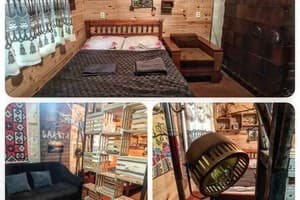 Частная усадьба Дім мандрівника. Стандарт двухместный Бакитская с печкой 4