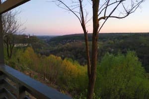 Гостиный двор Родинний Маєток Family Estate. Коттедж двухместный Семейный у каньона (К2) терраса, сауна, бассейн 14