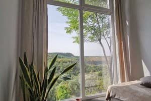 Гостиный двор Родинний Маєток Family Estate. Коттедж двухместный Семейный у каньона (К2) терраса, сауна, бассейн 20