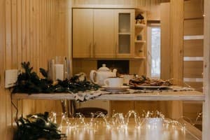 Гостиный двор Родинний Маєток Family Estate. Коттедж двухместный у каньона (К1), терраса, сауна, бассейн. 6